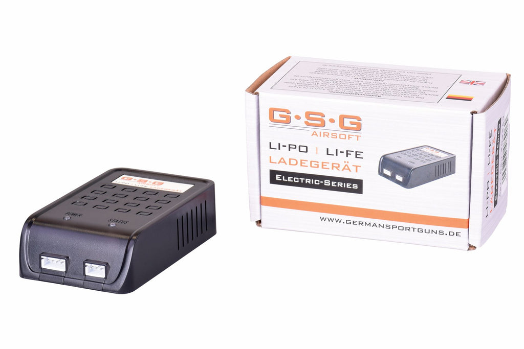 AIRMAX Charger V3 PRO für 2S und 3S LiPo + LIFE Airsoft Akkus