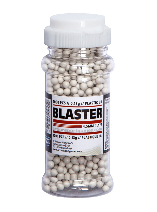 Blaster Kunststoffrundkugeln 4,5mm 1000er 