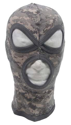 Dreiloch Kopfhaube Balaclava ACU