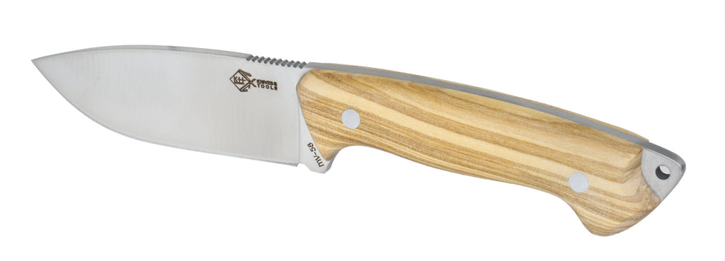 Hunter Outdoormesser | Survival Messer - Olivenholz