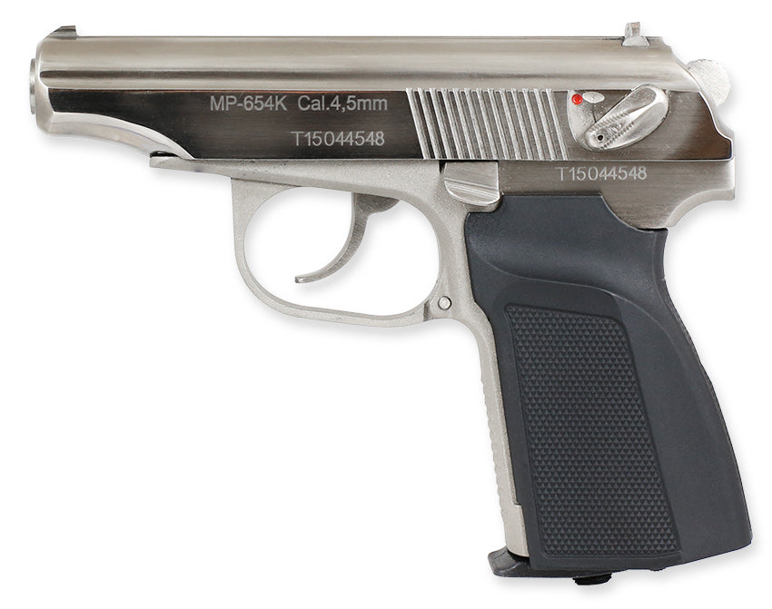 Mp654 Baikal Makarov MP654 Stainless CO2 Luftpistole 4,5mm – Waffen Ostheimer