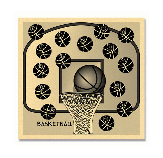Zielscheiben Basketball