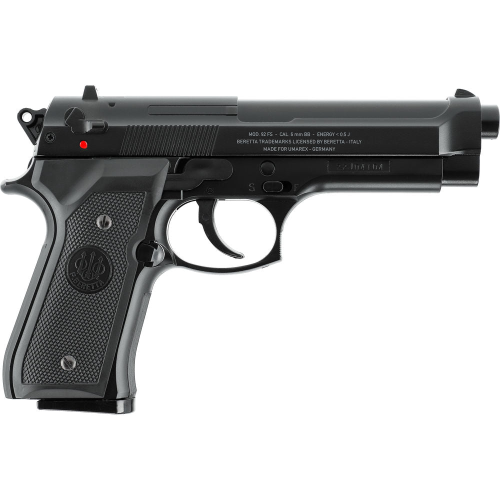 Beretta MOD. 92 FS HME Airsoft mit Metall-Schlitten 6 mm, Federdruck, < 0,5 J