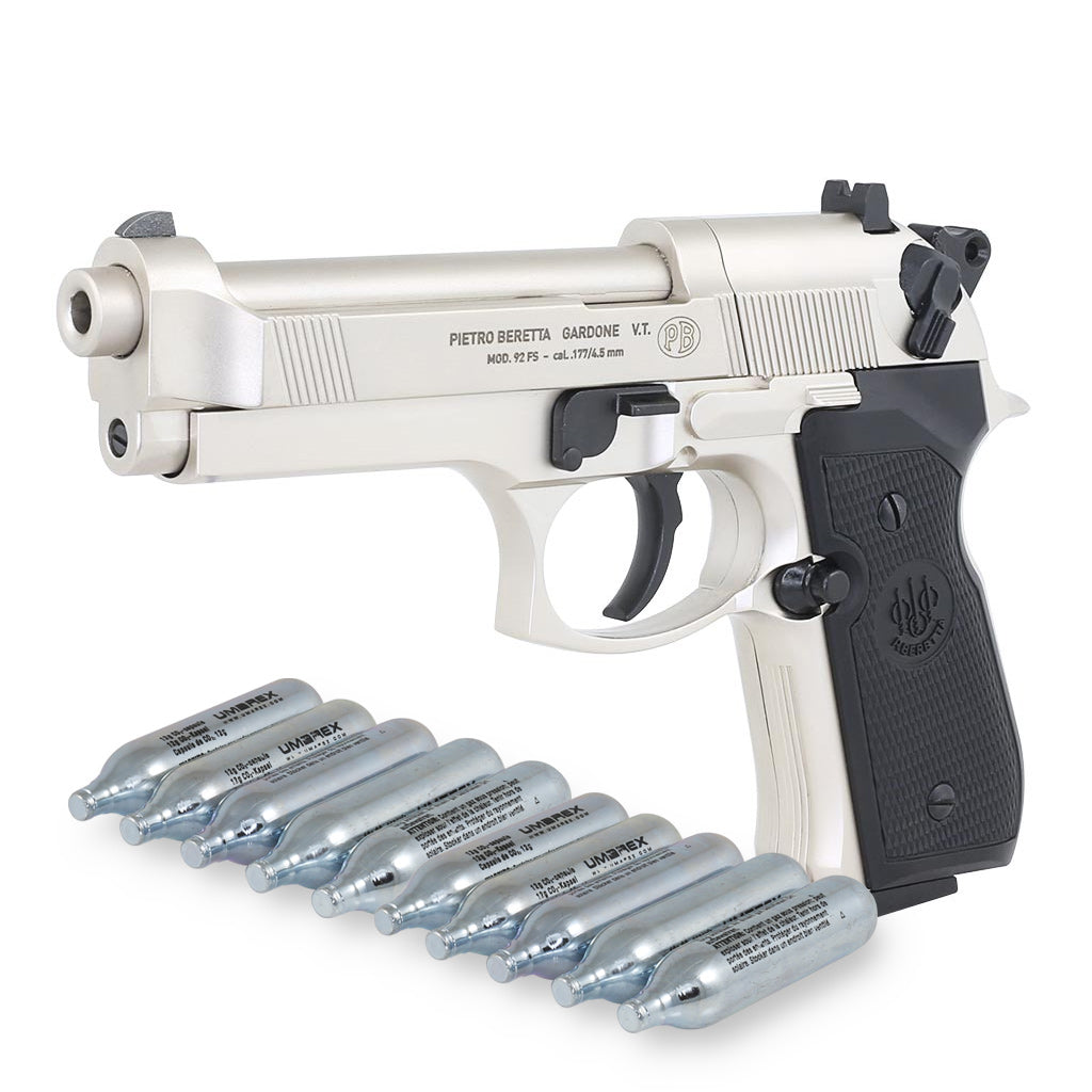 Beretta MOD.92FS vernickelt 4,5mm 