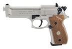 Beretta 92FS vernickelt Holz