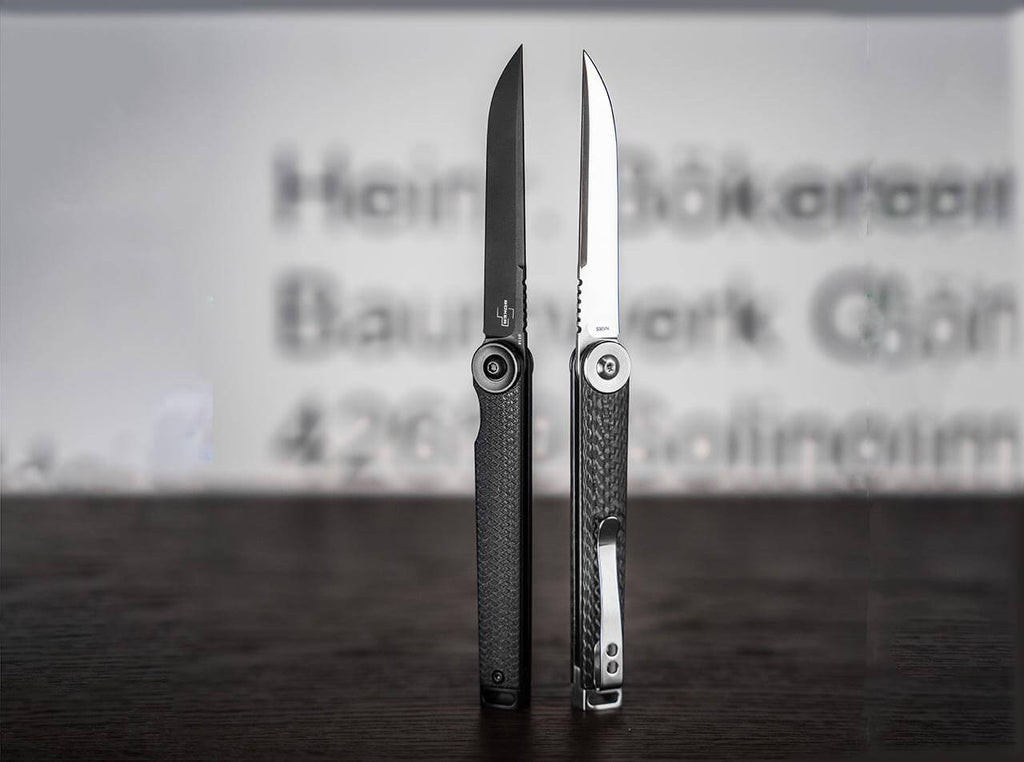 Böker Plus Kaizen All Black Gentleman Messer S35VN
