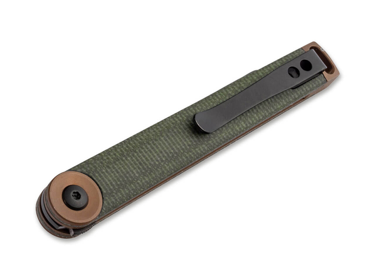 Böker Plus Kaizen Green Canvas Micarta Taschenmesser
