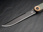 Böker Plus Kaizen Green Canvas Micarta Taschenmesser