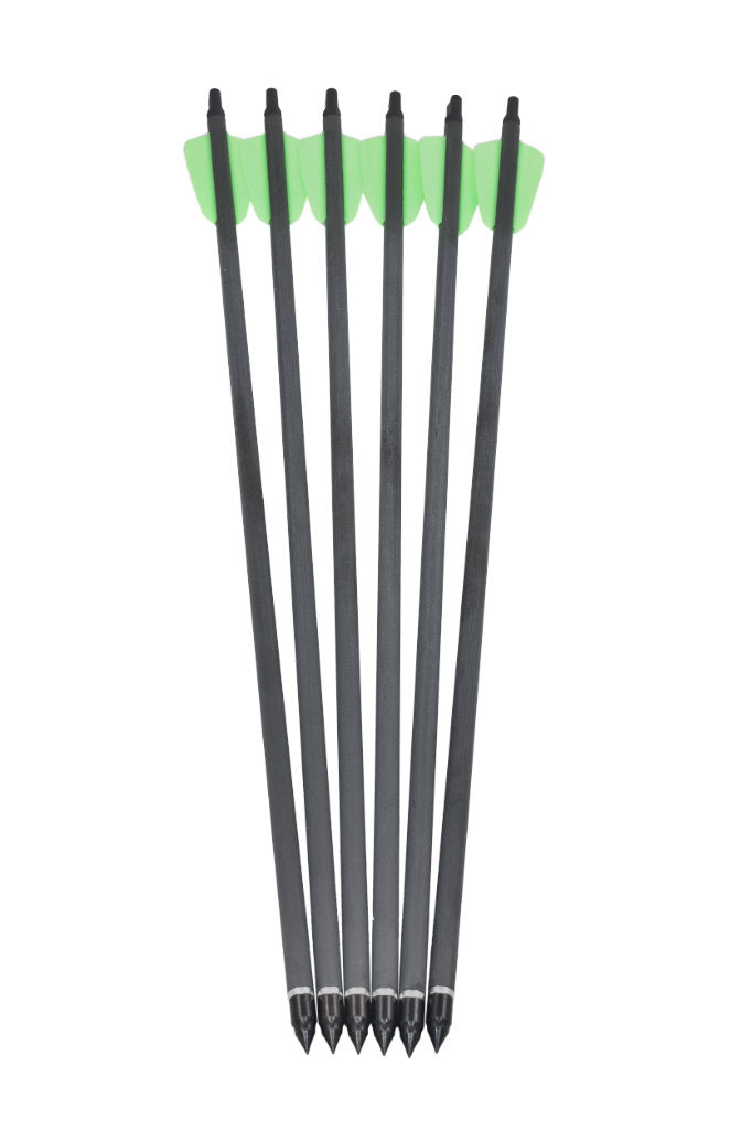 Carbon Armbrustpfeile 15" / 38,1cm für Cobra Armbrust 6er Pack