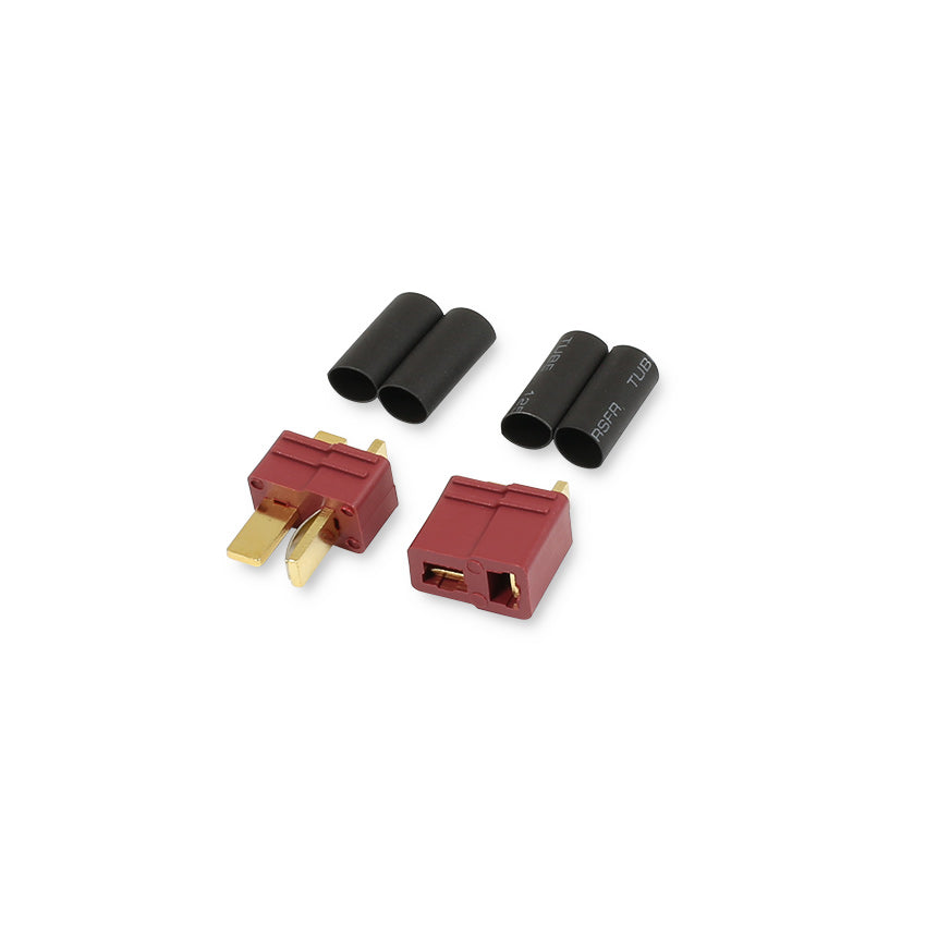 Dean Hochstromstecker T Stecker 1 Paar inkl. Schrumpfschlauch