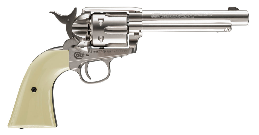 Colt Single Action Army 45 Nickel CO2 Revolver