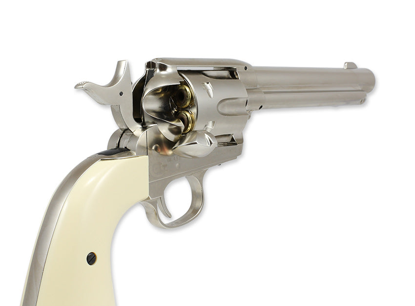 Colt Single Action Army 45 Nickel CO2 Revolver