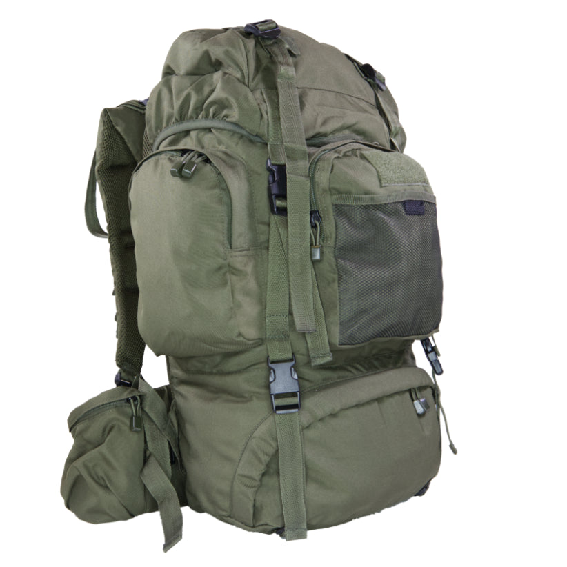 Commando Rucksack mit 55 Liter Volumen, Olive