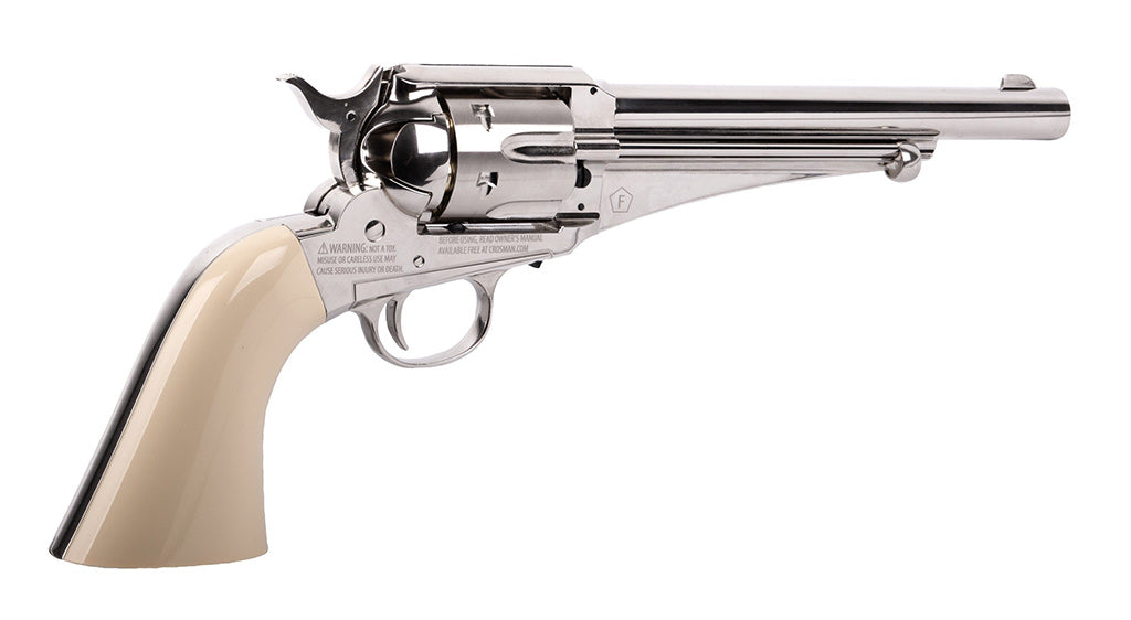 Remington 1875 CO2 Revolver Nickel 4