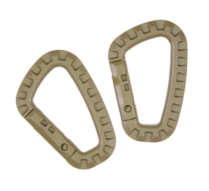 D7 D-Ring Karabiner 2er Pack