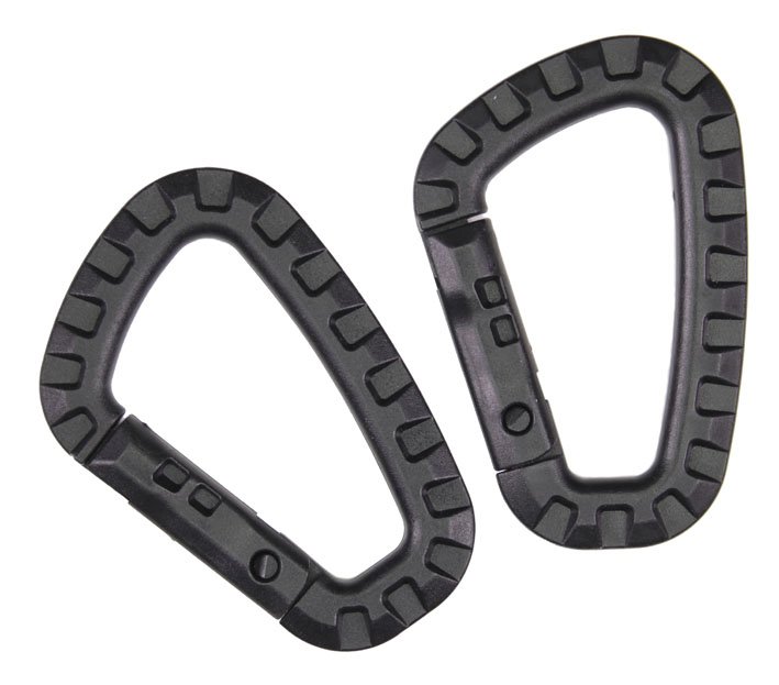 D7 D-Ring Karabiner 2er Pack