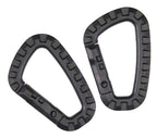 D7 D-Ring Karabiner 2er Pack