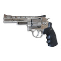 Dan Wesson 4" Stainless Look Revolver 6mm Airsoft
