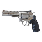 Dan Wesson 4" Stainless Look Revolver 6mm Airsoft
