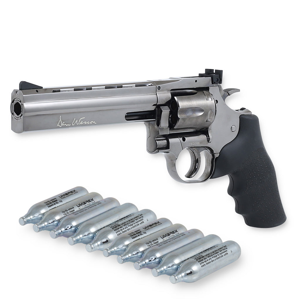Dan Wesson 715 CO2 Revolver mit 6 Zoll Lauf, Kaliber 4,5mm 