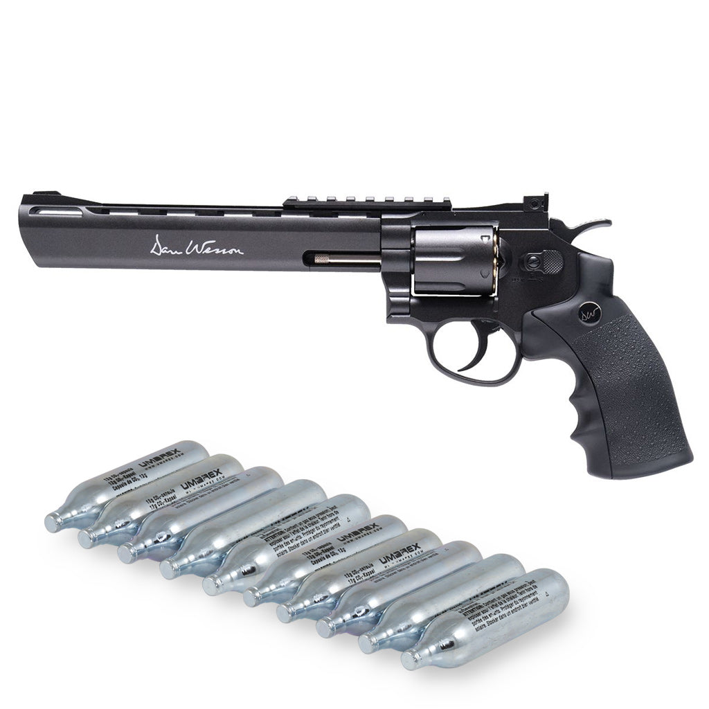 DanWesson 8" CO2 Druckluft Revolver