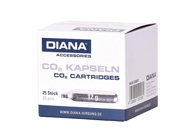 DIANA 12g Kapseln im 25er Karton