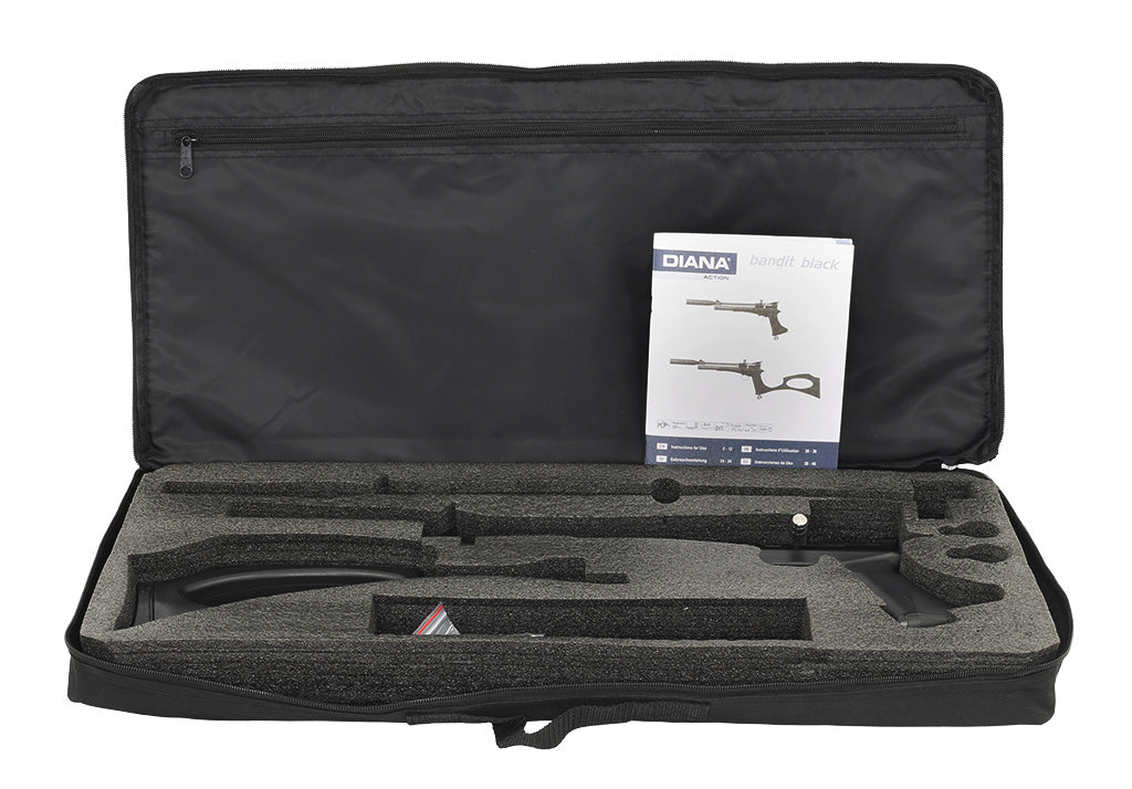 DIANA Bandit Black Pressluftpistole Kaliber 4