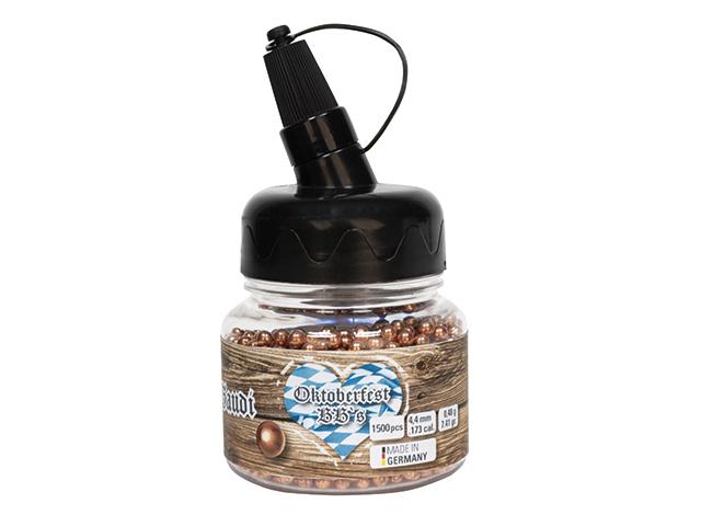 Diana Oktoberfest Bleirundkugeln verkupfert 4,40mm - Flasche 1500er
