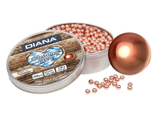 Diana Oktoberfest Bleirundkugeln 4,40mm BB