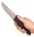 Eickhorn EBK Bushcraft Messer mit Lederscheide und Feuerstahl 