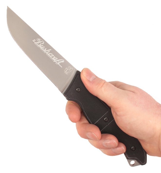 Eickhorn EBK Bushcraft Messer mit Lederscheide und Feuerstahl 