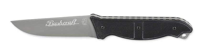 Eickhorn EBK Bushcraft Messer mit Lederscheide und Feuerstahl 