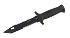 EICKHORN Kampfmesser KM4000 Wellenschliff mit Cordura Scheidensystem
