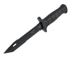 EICKHORN Kampfmesser KM4000 Wellenschliff mit Cordura Scheidensystem