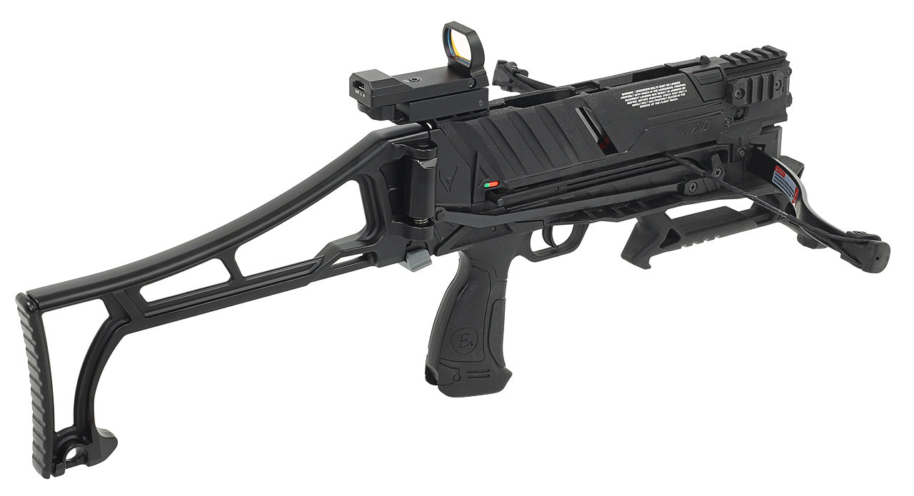 VLAD Pistolenarmbrust mit Magazin und Schulterstütze - 60 lbs / 90 lbs Zuggewicht