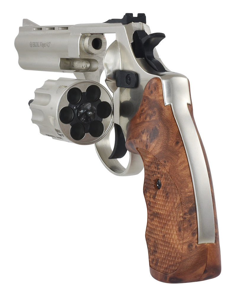 EKOL Viper Schreckschuss Revolver Nickel 4