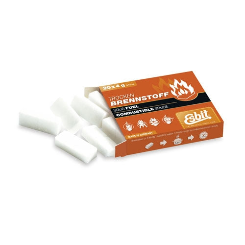 ESBIT Trockenbrennstoff Tabletten 20 x 4g
