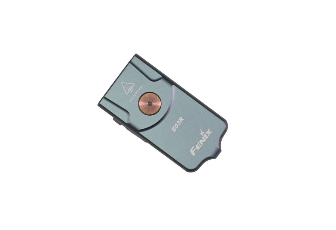 Fenix E03R Mini USB aufladbare Schlüsselbundlampe 260 Lumen und Rotlicht 