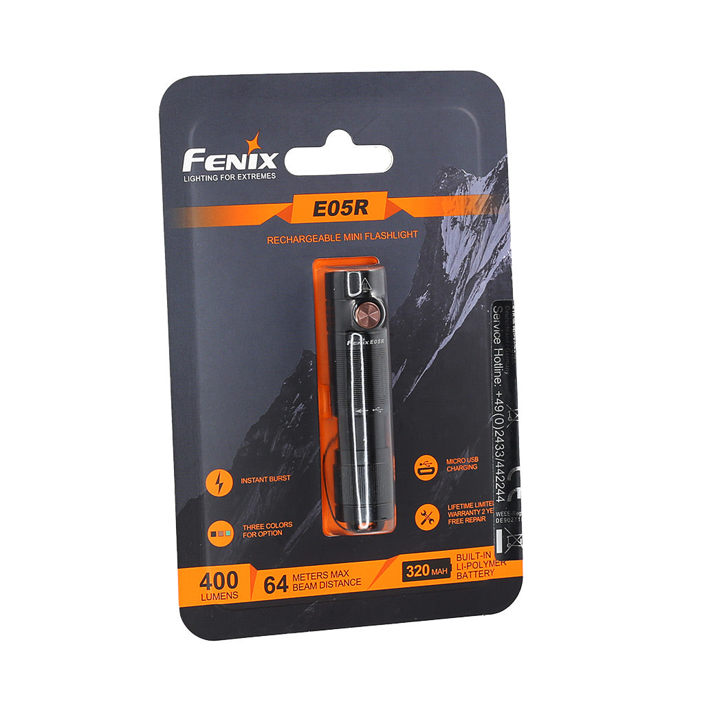 Fenix E05R LED Mini-Schlüsselbundlampe