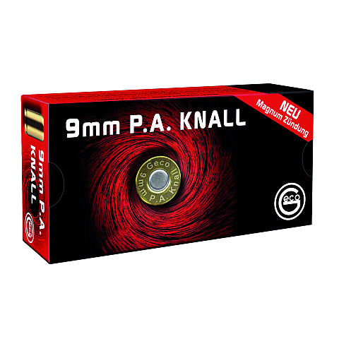 Knallpatronen 9mm P.A.K GECO
