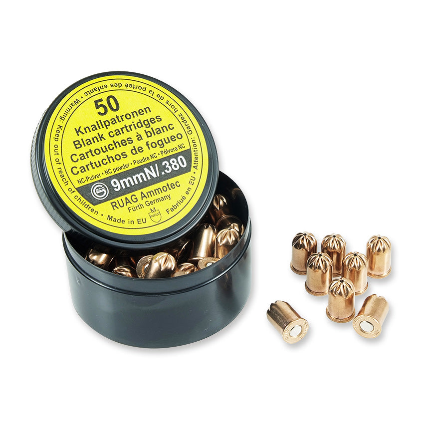Geco 9mm (.380) NC Knallpatronen 50 Schuss