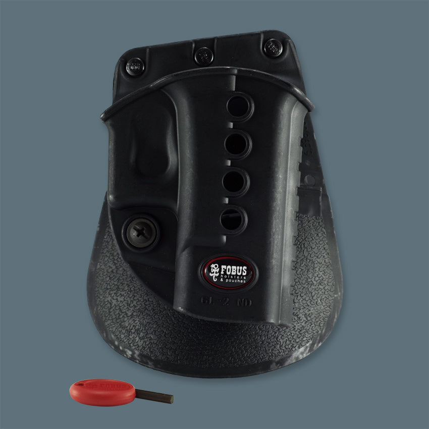 Fobus ROTO Paddle Holster für Glock 17 & Glock 19 Links Hand