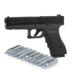 Glock 17 CO2 Airsoftpistole Kaliber 6mm BB - Original Lizenz und Markings 