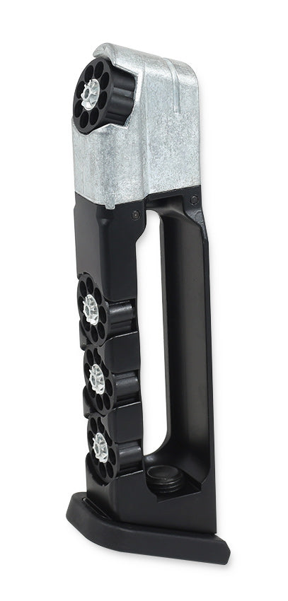 Magazin Glock 17 CO2 Blowback Luftpistole im Kaliber 4,5mm Diabolo und Rundkugel 