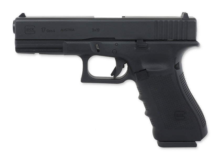 Glock 17 GEN4 CO2 Blowback Airsoftpistole Kaliber 6mm - Original Lizenz und Markings 