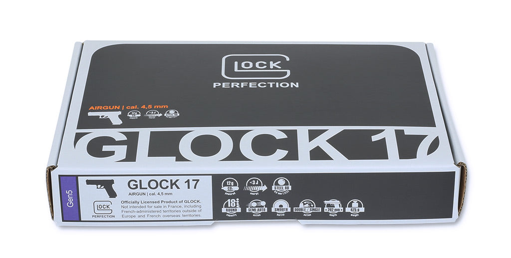 Glock 17 GEN 5 CO2 Blowback Luftpistole Kaliber 4