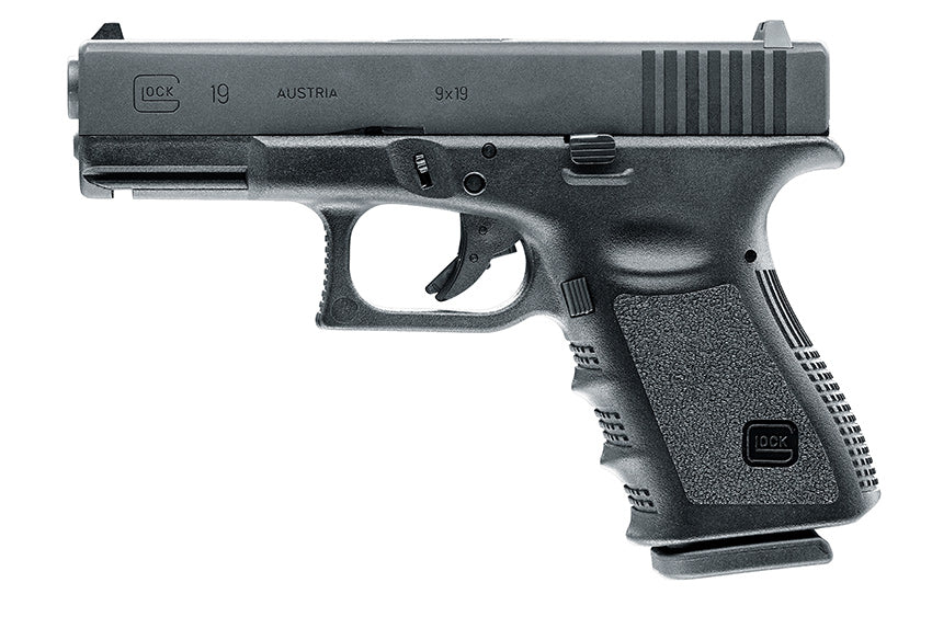Glock 19 Gasblowback Airsoftpistole Kaliber 6mm BB - Original Lizenz