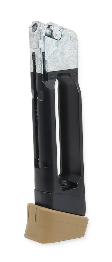 Magazin für Glock 19X CO2 Blowback Airsoft 6mm BB - Coyote - IWA 2019 Neuheit 