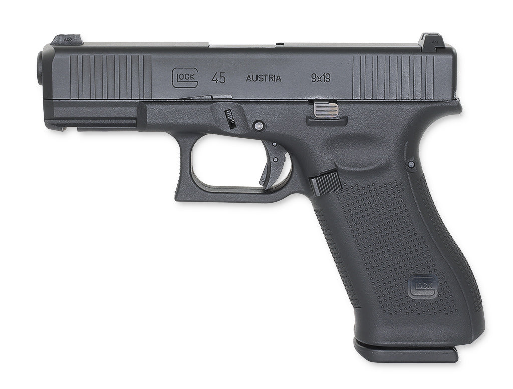 Glock 45 Gasblowback Airsoftpistole Kaliber 6mm (VFC) - Original Lizenz + Markings