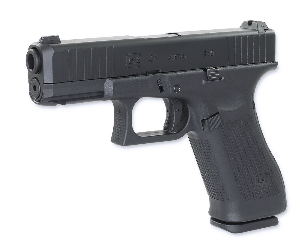 Glock 45 Gasblowback Airsoftpistole Kaliber 6mm (VFC) - Original Lizenz + Markings